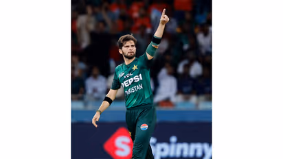 Shaheen Shah Afridi. (Photo: ANI)