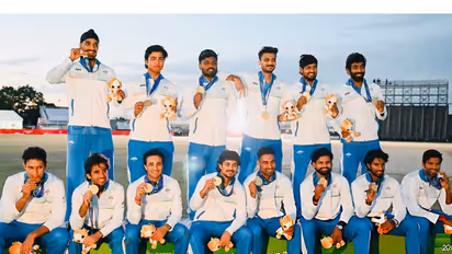 Indian team. (Photo:X/@VVSLaxman281)
