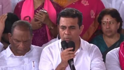 BRS Working President K T Rama Rao (Photo/ANI)