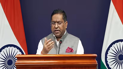 MEA Spokesperson Randhir Jaiswal (Photo/ANI)