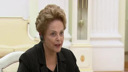 New Development Bank (NDB) President Dilma Rousseff (Image Source: TV BRICS)