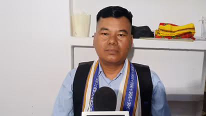 Prasenjit Debbarma (Photo/ANI)