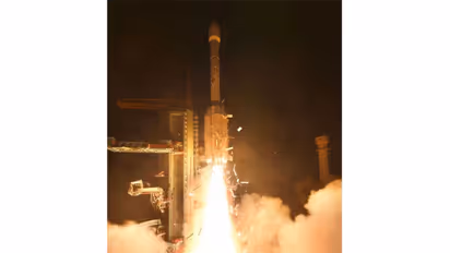 India's first imaging satellite from geosynchronous orbit GSLV-F17/EOS-05 (Photo/@isro)