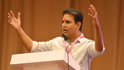 BRS Working President KT Rama Rao (Photo/ANI)