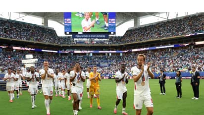 England players. (Photo:X/@HKane)