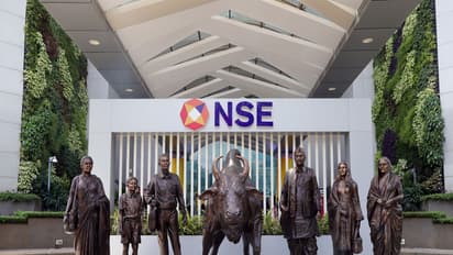A view of the iconic NSE Bull (File Photo/ANI)
