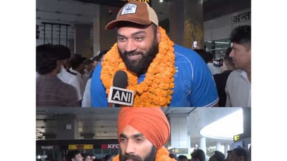 Tajinderpal Singh Toor and Gurindervir Singh. (Photo: ANI)