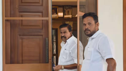 DVAC raids former TN Minister KN Nehru's residence in Tiruchirappalli (Photo/ANI)