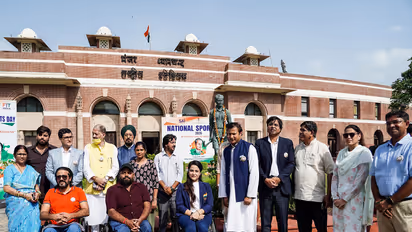 Dhyanchand Foundation celebrated Major Dhyan Chand’s legacy (Photo: ANI)