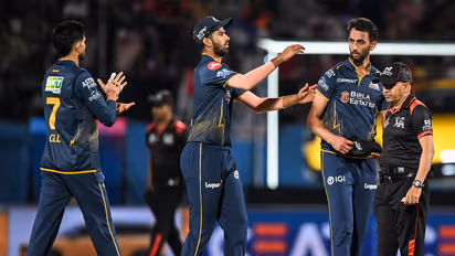Gujarat Titans players (Photo/ANI)
