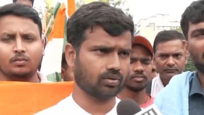 Student leader Ravindra Paswan (Photo/ANI)