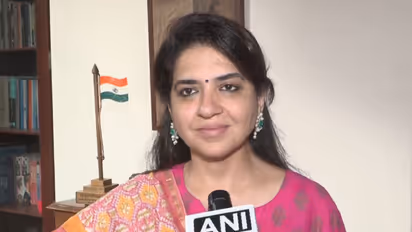 Shiv Sena Spokesperson Shaina NC (Photo/ANI)