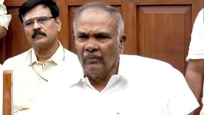 Former Tamil Nadu Assembly Speaker M Appavu (Photo/ANI)