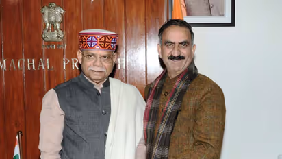 Himachal Pradesh Governor Shiv Pratap Shukla and Chief Minister Sukhvinder Singh Sukhu (Photo: CMO)