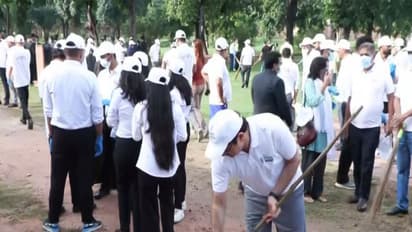 Visuals of Cleanliness drive (Photo/ANI)