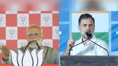 Prime Minister Narendra Modi and Congress MP Rahul Gandhi (Photo/ANI)