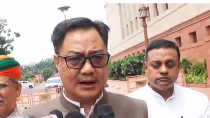 Union Parliamentary Affairs Minister Kiren Rijiju (Photo/ANI)