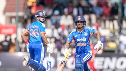 Ishan Kishan in action (Photo: X/@BCCI)