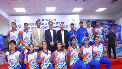 Visuals from the felicitation ceremony (Photo: BFI)