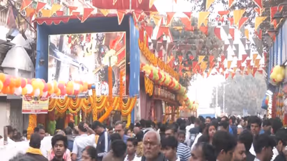 Devotees at Bhootnath Temple in Kolkata on Feb 15, 2026 in Mahashivratri (Photo/ANI)