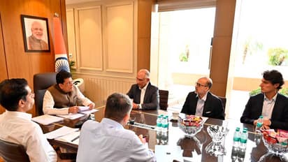 Union Commerce and Industry Minister Piyush Goyal with Marwan Shakarchi, CEO of MKS PAMP Group (Photo/X@PiyushGoyal)