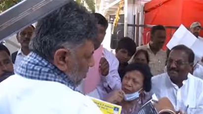 Karnataka Chief Minister DK Shivakumar (Photo/ANI)