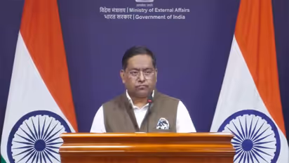 Ministry of External Affairs Spokesperson Randhir Jaiswal (Photo/Youtube/Ministry of External Affairs, India)
