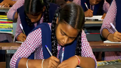 Tribal girls continue education with the help of Vidyasadhana Yojana (Photo/ANI)