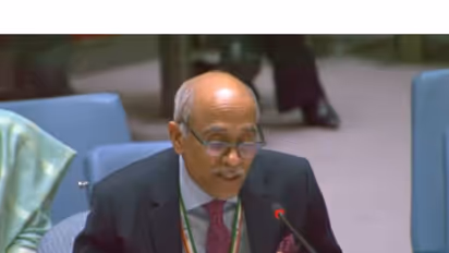 Permanent Representative of India to the United Nations Parvatheaneni Harish (Photo/X @AmbHarishP)
