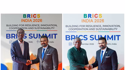 Foreign Ministers of Ethiopia (left) and Burundi (right) arrive in India ahead of BRICS Summit (Photos/ANI)