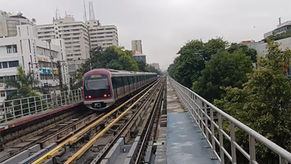 Visual of the Bengaluru Metro. (Photo: BMRCL)