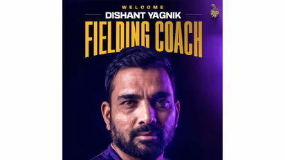 Dishant Yagnik. (Photo: KKR)