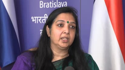 India’s Ambassador to Slovakia, Apoorva Srivastava (Photo/ANI)