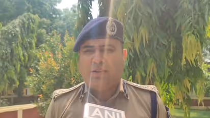 Begusarai SP Maneesh (Photo/ANI)