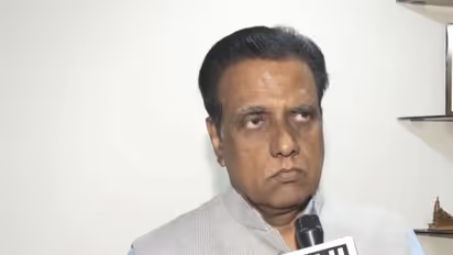 Telangana BJP chief spokesperson NV Subhash (Photo:ANI)