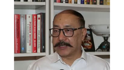 Rajya Sabha MP and Former Foreign Secretary Harsh Vardhan Shringla (Photo/ANI)