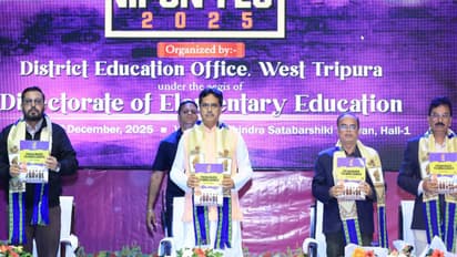 Tripura CM on future of education (Photo/ANI)