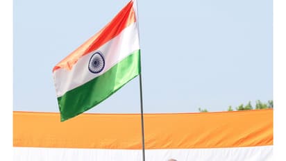 Union Minister Amit Shah hoists Tiranga flag at his residence (Photo/X/@AmitShah)