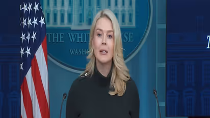 White House Press Secretary Karoline Leavitt speaks to reporters in Washington, DC, as federal agencies investigate the Minneapolis shooting. (Image Source: The White House/YouTube)