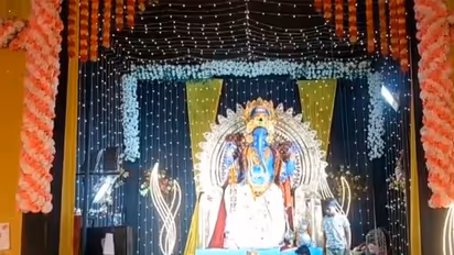 Ganesha idol installed in Ayodhya Nagar (Photo/ANI)