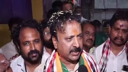 BJP candidate from Madurai South constituency, Rama Srinivasan (Photo/ANI)