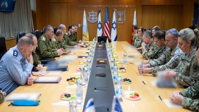 US Joint Chiefs Chair meets IDF Chief in Israel visit (Photo/X/@IDF)