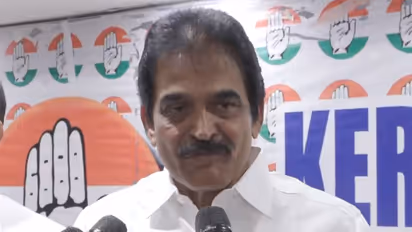 Congress MP KC Venugopal at a press conference in Thiruvananthapuram, Kerala (Photo/ANI)