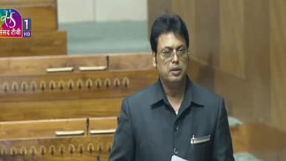 Former CM, and MP from Tripura West Biplab Kumar Deb (Photo/Sansad TV)