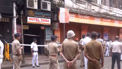 Police teams at the incident spot (Photo/ANI)