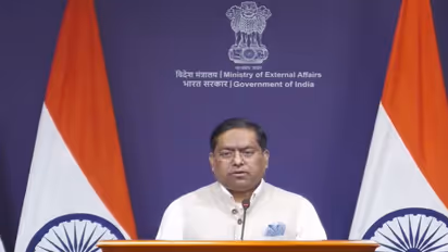 Ministry of External Affairs Spokesperson Randhir Jaiswal (Photo/YouTube/MEA)