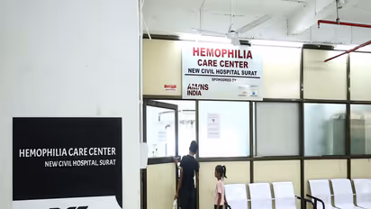 Hemophilia Care Centre at New Civil Hospital in Surat (Photo/ANI)