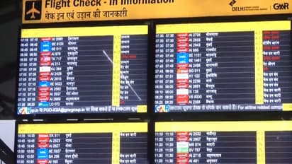 Visual from Indira Gandhi International Airport in Delhi (Photo/ANI)