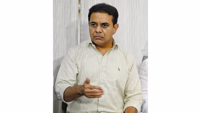 BRS Working President KT Rama Rao (File Photo/ANI)