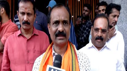 VV Rajesh, Mayoral candidate for Thiruvananthapuram Corporation (Photo/ANI)